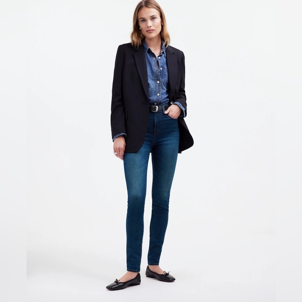 Madewell High Riser Jeans - Dark Wash W25 L32